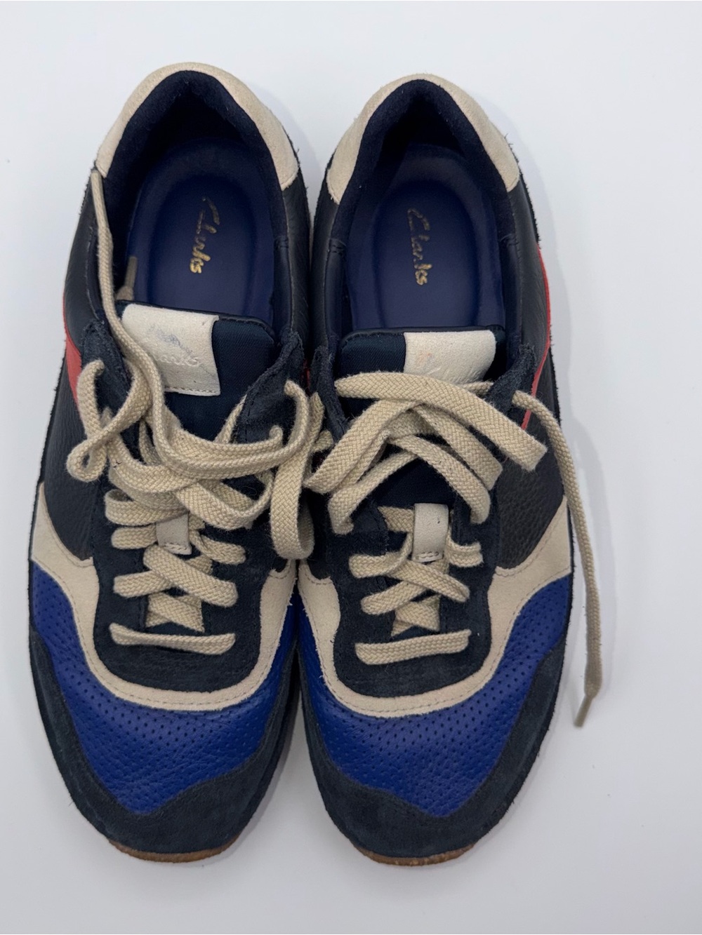 Clarks Men's CraftRun Tor Size 9 Navy 26170548 - Picture 11 of 11